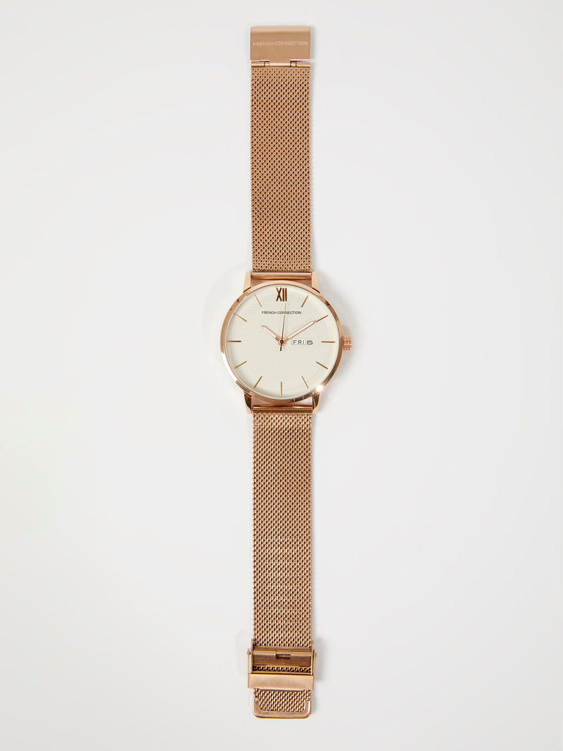 French connection white clearance watch