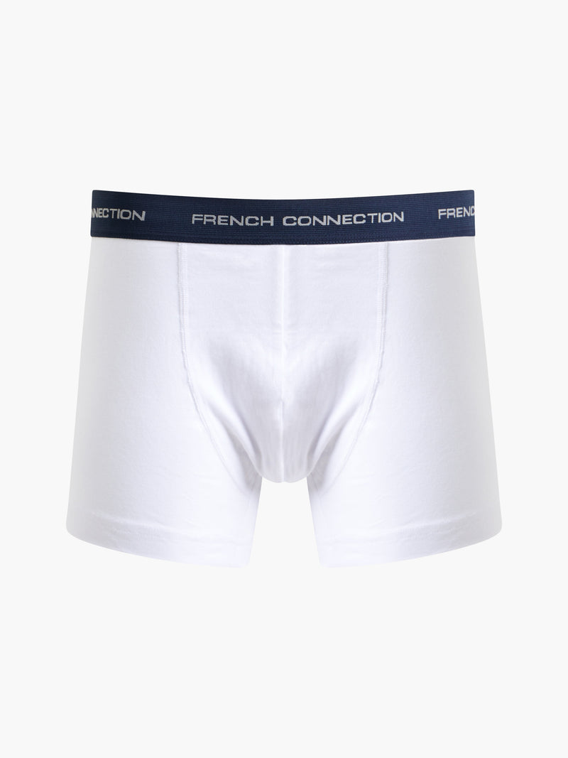 White Boxer Shorts, 3 Pk