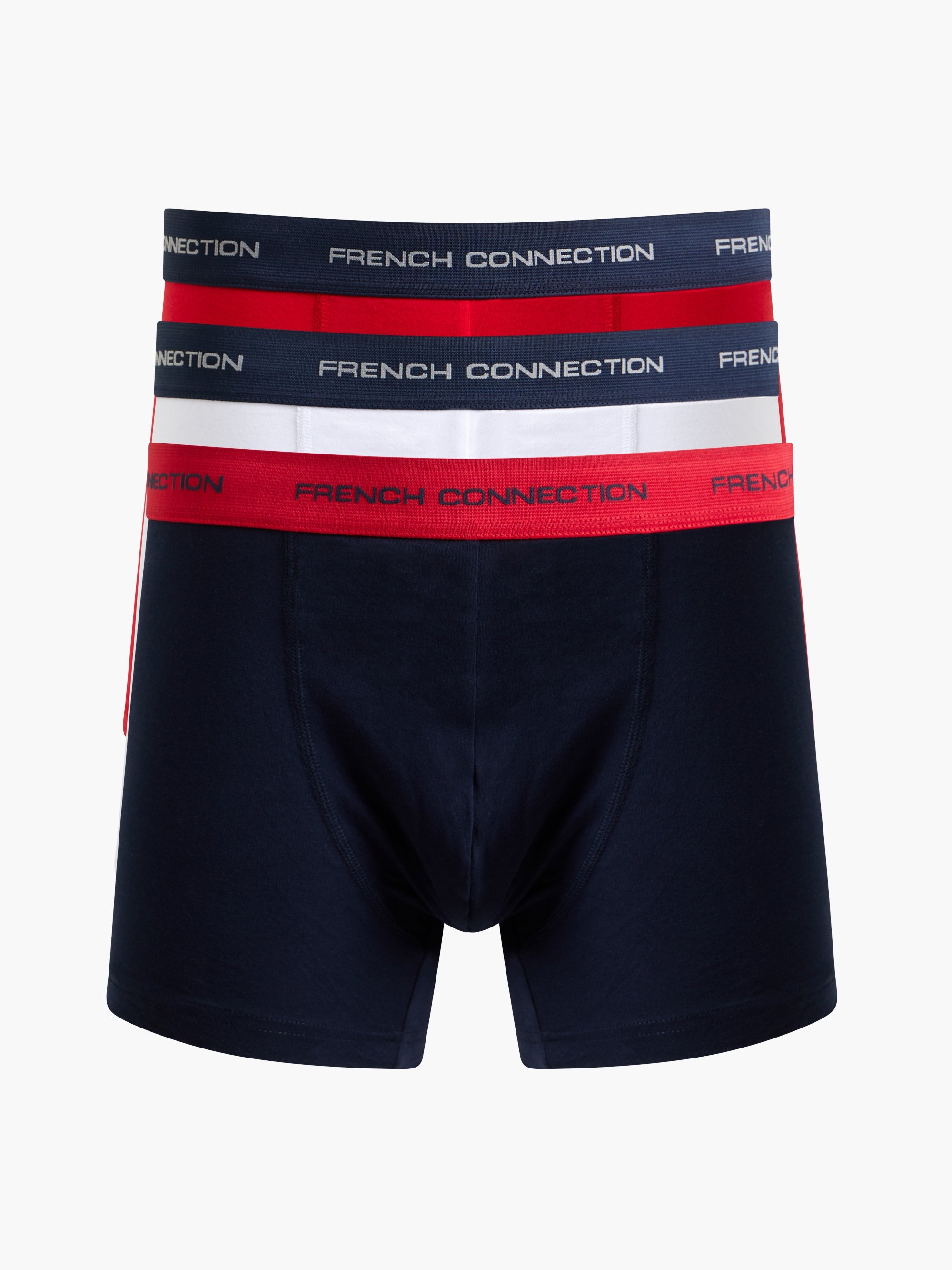 French Connection Men's 6 Pack Boxer Briefs - Premium Underwear