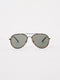 Metal D-Frame Rim Detailed Sunglasses